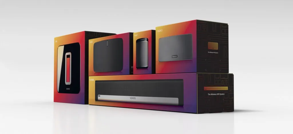 Sonos packaging